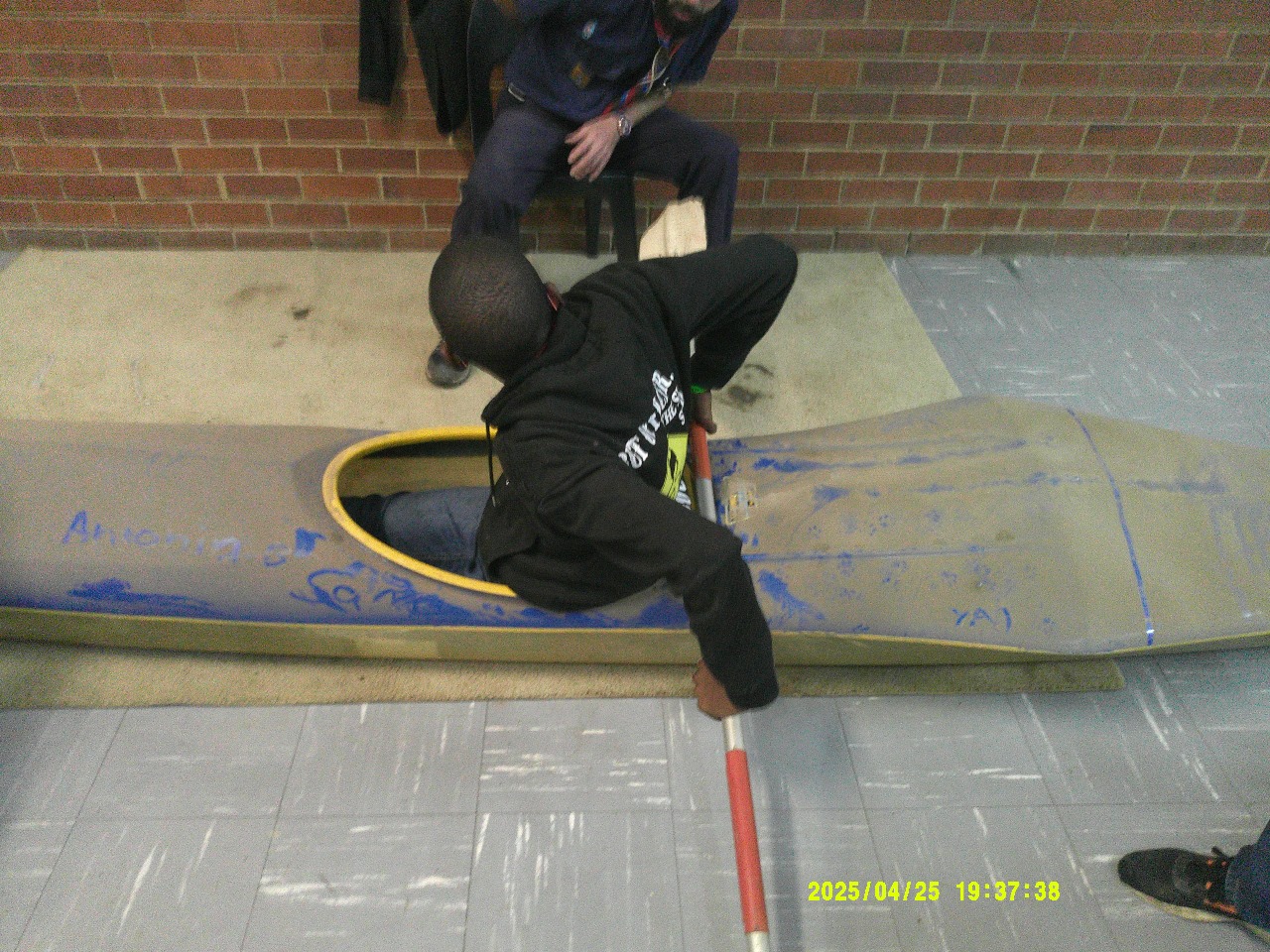 Canoe practice